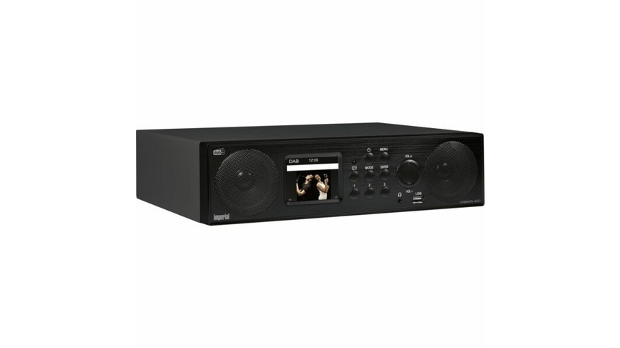 Imperial Hybrid-Unterbau-/Küchenradio DABMAN i450, UKW/DAB+/Internet, DLNA, Bluetooth, schwarz