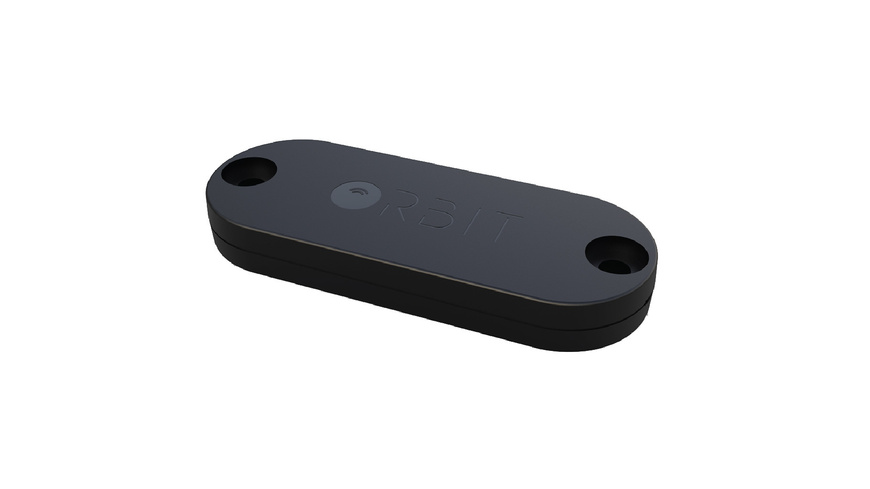 Orbit Bluetooth-Tracker Velo X, z. B. für Fahrräder, kompatibel mit Apple "Wo ist?", wasserdicht