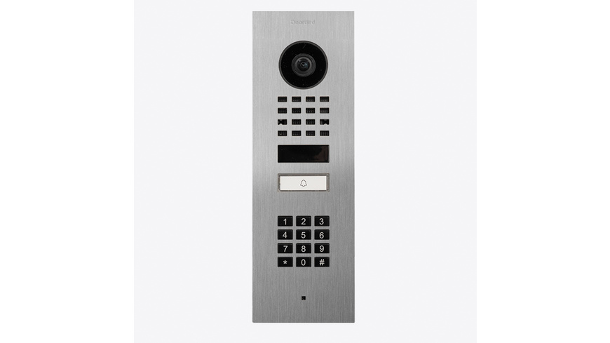 DoorBird Smart Home IP Video Türstation D1101KV Unterputz, Edelstahl V4A, mit Keypad, WLAN