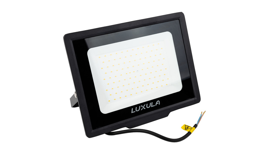 LUXULA 100-W-LED-Flutlichtstrahler, 10000 lm, 100 lm/W, 4000 K, neutralweiß, IP65