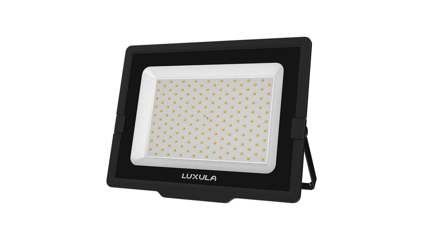 Ich und günstig Kaufen-LUXULA 150-W-LED-Flutlichtstrahler, 15000 lm, 100 lm/W, 4000 K, neutralweiß, IP65. LUXULA 150-W-LED-Flutlichtstrahler, 15000 lm, 100 lm/W, 4000 K, neutralweiß, IP65 <![CDATA[Die klassischen LUXULA LED-Flutlichtstrahler leuchten die Areale rund u