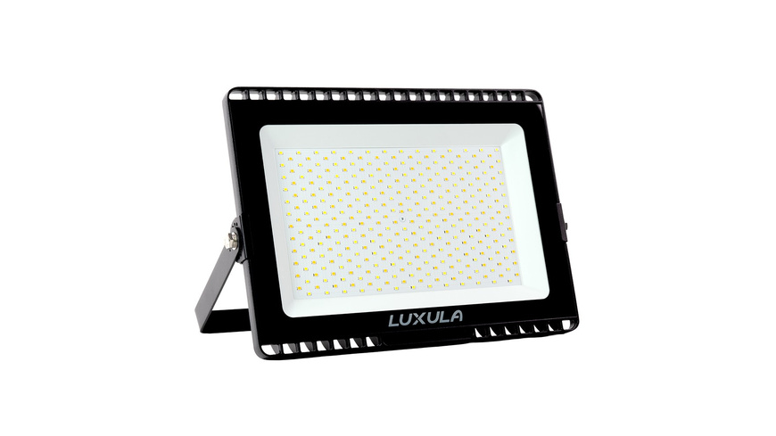 LUXULA 150-W-LED-Flutlichtstrahler mit CCT-Switch, 15000 lm, 100 lm/W, 3000/4000/6500 K, IP65