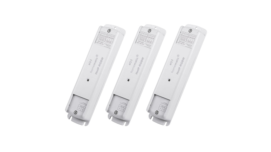 Homematic IP Smart Home 3er-Set LED Controller – RGBW HmIP-RGBW