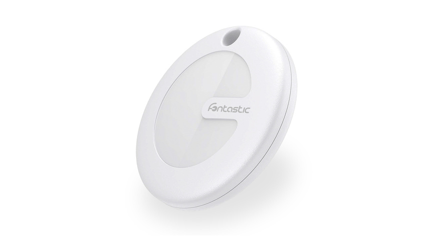Fontastic Bluetooth-Tracker FonTag, weiß, kompatibel mit Apple "Wo ist?", BT 5.2, IP67