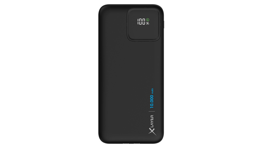 XLayer Powerbank Cable PD 20W 10.000 mAh Black