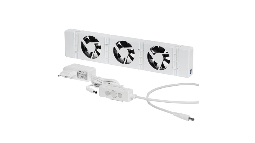 SpeedComfort Heizkörperventilator Mono-Set weiß