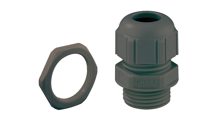 Kabelverschraubung KVR M25 LG-MGM/sw