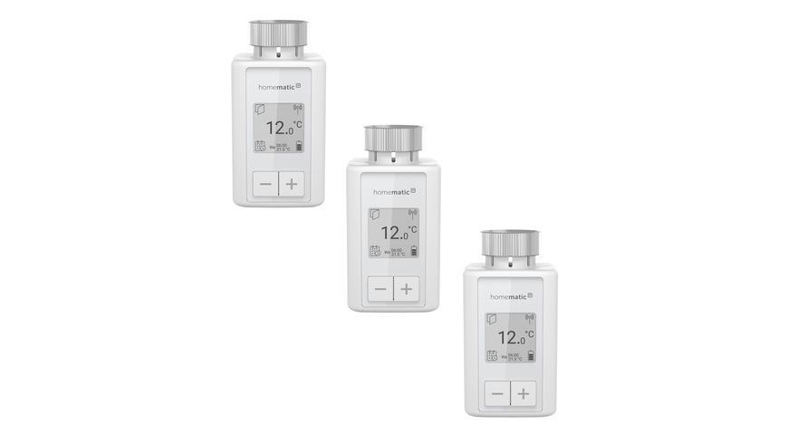 Homematic IP 3er-Set Heizkörperthermostat eTRV-F