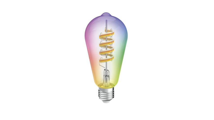 Hama Smart Home LED-Lampe, E27, Filament, RGBW, dimmbar, WLAN, Matter