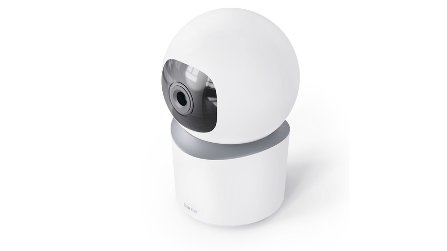 Hama Smarte Überwachungskamera, WLAN, innen, Aufzeichnung, schwenkbar, Full-HD