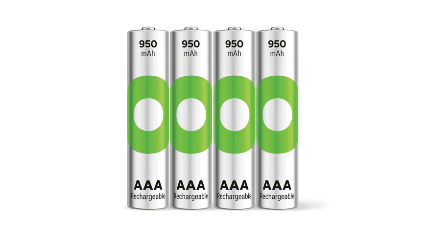 GP AAA Akku NiMH 850 mAh RECYKO, 1,2V, 8 Stück
