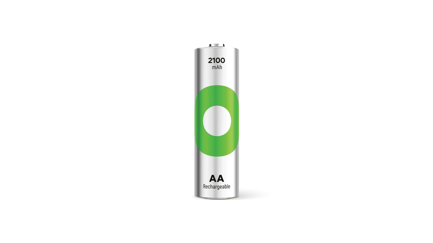 GP AA Akku NiMH 2100 mAh RECYKO, 1,2V, 4 Stück