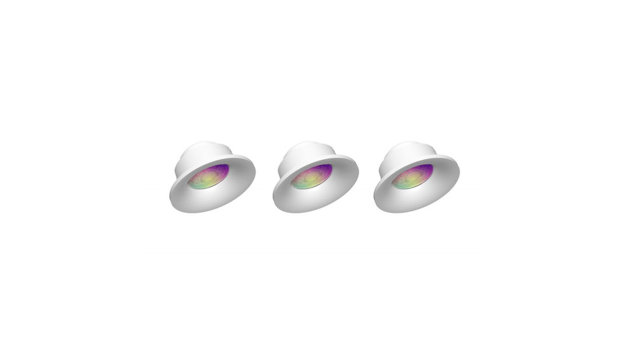 tint Smart Home Einbauspots, 3er-Pack, RGBWW, ZigBee