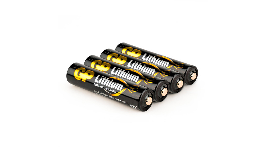 AAA Batterie GP Lithium 1,5V 4 Stück