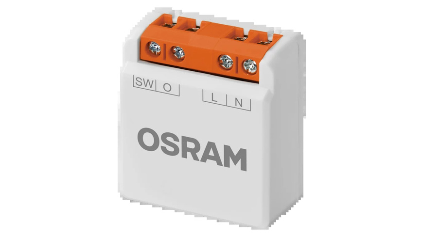 OSRAM SMART+ Smart Home WLAN-Schaltmodul, 1-Kanal, Unterputz, Weiß