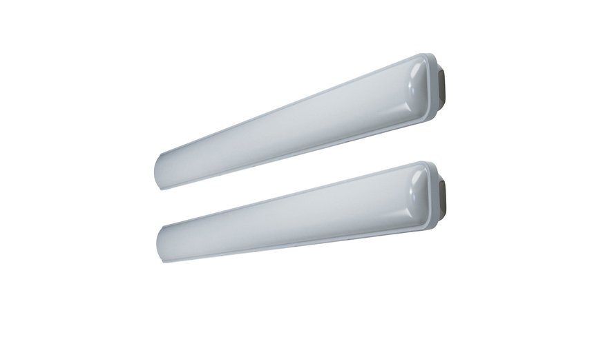 Osram 2er-Set Feuchtraumleuchte Submarine, 1.5M, 48W, 4000K, weiß