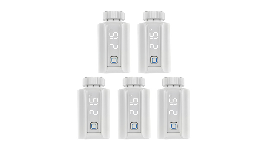 HmIP 5er-Set Heizkörperthermostat–Evo, HmIP-eTRV-E