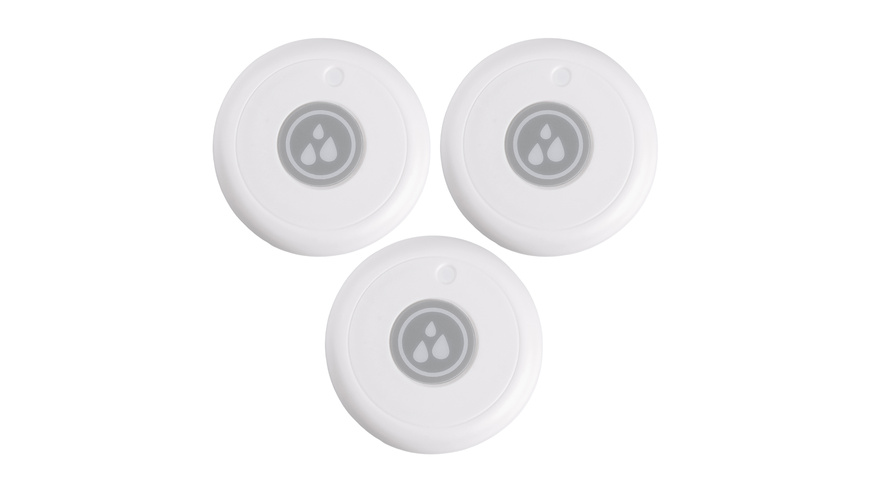 ELV Smart Home 3er-Set Wassersensor Kompakt, ELV-SH-CWD, powered by Homematic IP