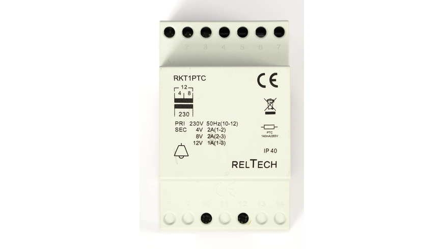 RELTECH Klingeltransformator RKT1PTC