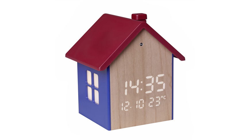 TFA Dostmann Digitalwecker in Häuschen-Form