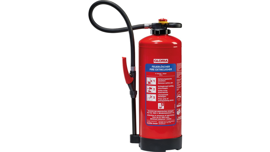 Gloria WKL 6 PRO Wasserfeuerlöscher, 6 Liter 4006325924003