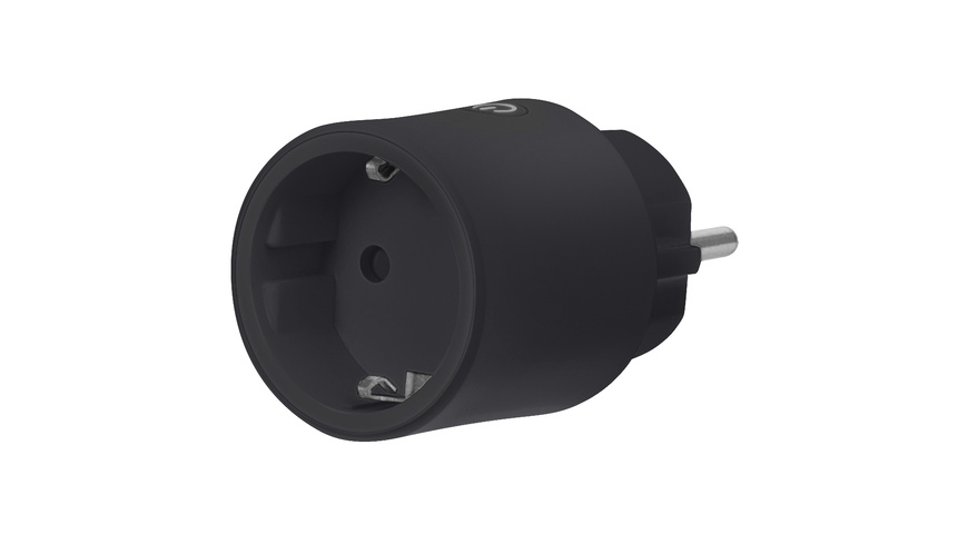 OSRAM SMART+ Smart Home, Steckdose, WLAN, Matter, Verbrauchsmessung, EU, schwarz