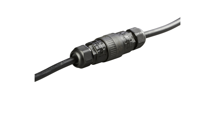 Heidemann ISO FLEX Kabelverbinder, steckbarem Kupplungsstecker, 3-polig, IP68