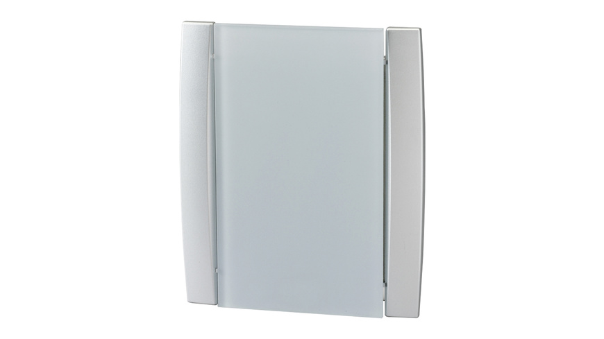 Grothe Mehrklang-Gong Croma, Rauchglasoptik, silber