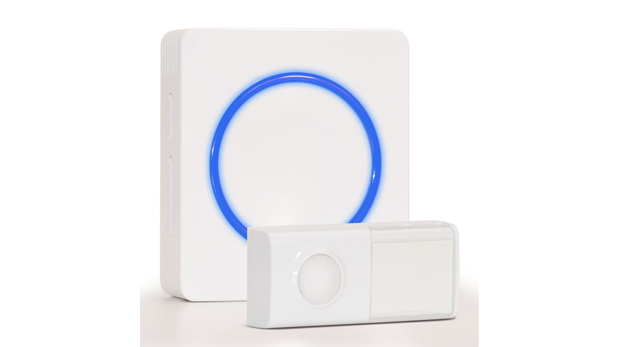 Heidemann BASELINE® Funkgong Piezo I, reinweiß