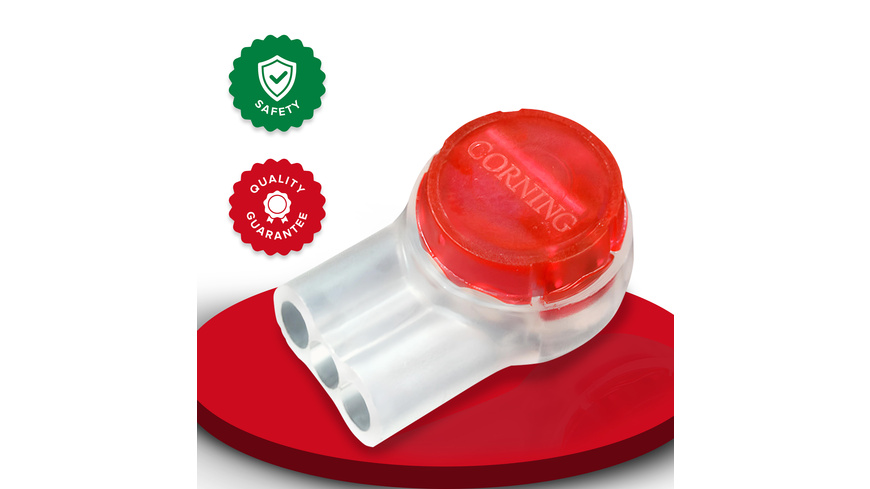 Heidemann ISO FLEX Einzeladerverbindung PresslokTM UY2, 10 Stück, orange