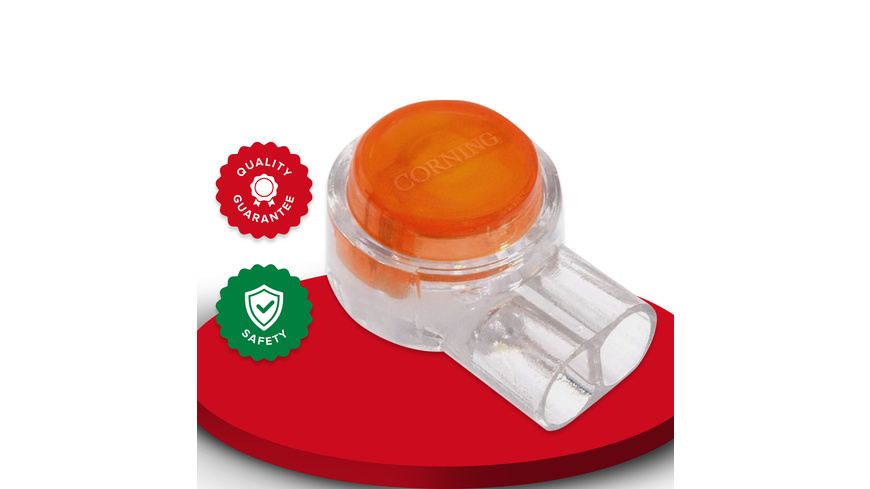 Heidemann ISO FLEX Einzeladerverbindung PresslokTM UR2, 10 Stück, rot