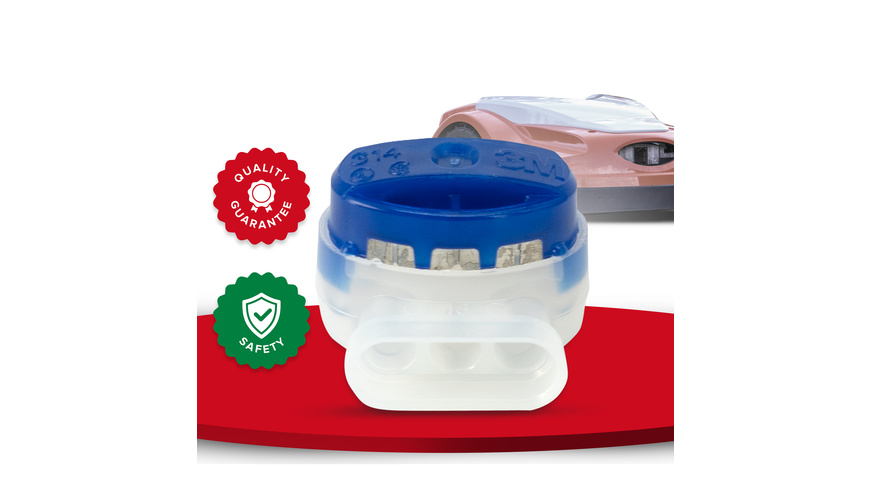 Heidemann ISO FLEX Einzeladerverbindung 3M Presslok 314, 5 Stück, blau