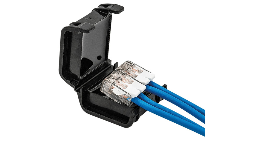 Heidemann ISO FLEX Gelbox mit 2 Verbindungsklemmen, 1 Stück