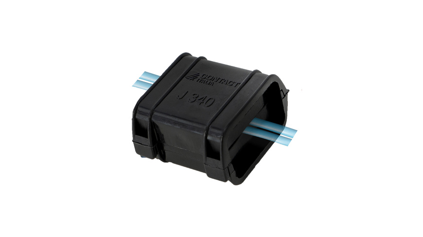 Heidemann ISO FLEX Gelbox mit 1 Verbindungsklemme, 1 Stück