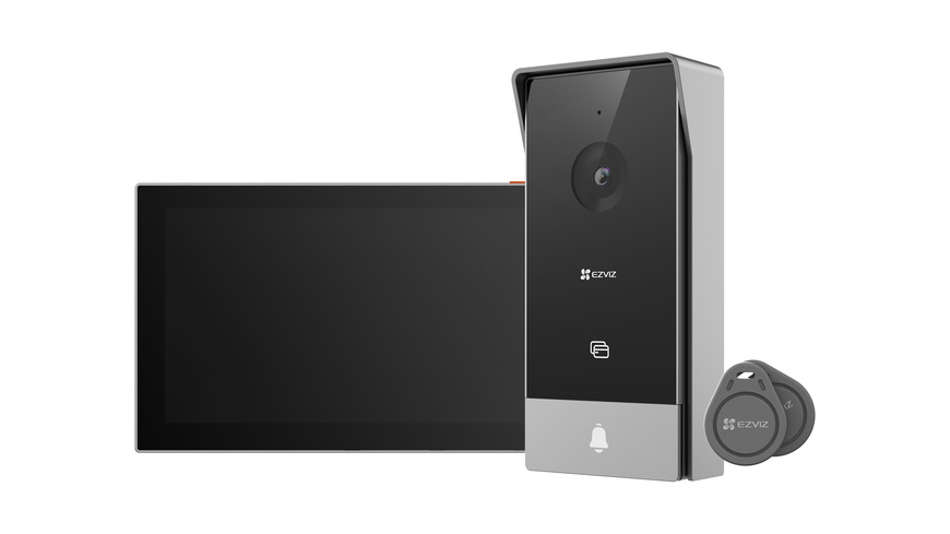 EZVIZ Smart Home Video-Türkommunikationsstation, WLAN, 7", Touch, Nachtsicht, RFID, Klingel, HP5