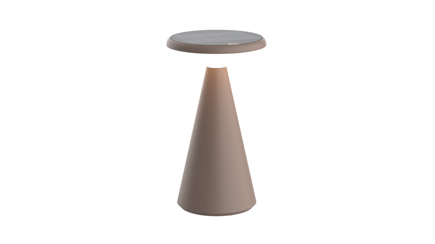 Die Bold Solar-Tischlampe, Taube
