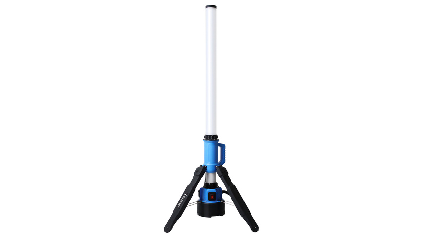 Ledino Multiakku/Hybrid LED-Lichtsäule Rath, 60W, H60M (ohne Akku) mit Adapter, Zuleitung 5 m