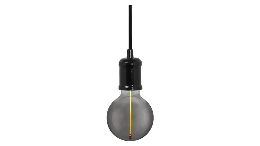 OSRAM Vintage 1906® Pendelleuchte BOBBIN, E27, schwarz