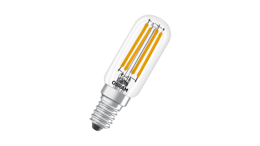 Osram LED Special T26 55 300° Filament DIM, 6,5 W, 730 lm, E14, 2700 K, klar, dimmbar