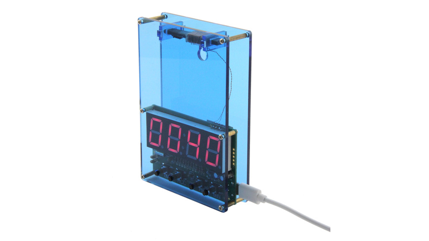 SOL-EXPERT Funkuhr-Bausatz mit DCF-Modul, 4x 7-Segment-Anzeige, Acrylgehäuse. SOL-EXPERT Funkuhr-Bausatz mit DCF-Modul, 4x 7-Segment-Anzeige, Acrylgehäuse <![CDATA[Der SOL-EXPERT Funkuhr-Bausatz mit DCF-Modul ist ein spannendes Elektronikprojekt SOL Expert günstig Kaufen-SOL-EXPERT Funkuhr-Bausatz mit DCF-Modul, 4x 7-Segment-Anzeige, Acrylgehäuse. SOL-EXPERT Funkuhr-Bausatz mit DCF-Modul, 4x 7-Segment-Anzeige, Acrylgehäuse <![CDATA[Der SOL-EXPERT Funkuhr-Bausatz mit DCF-Modul ist ein spannendes Elektronikprojekt