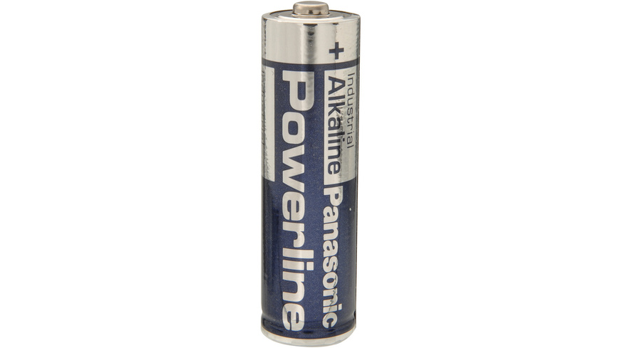 Panasonic Powerline Alkaline Batterie Mignon AA, 1er-Pack