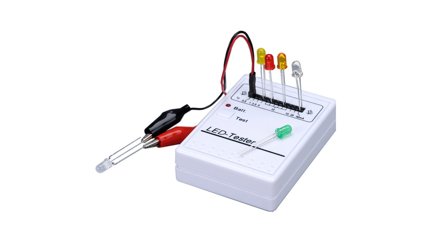 LED Tester günstig Kaufen-H-Tronic LED-Tester. H-Tronic LED-Tester <![CDATA[Tester für die schnelle Funktionsprüfung sowie die Vergleichsprüfung von Leuchtdioden.]]>. 