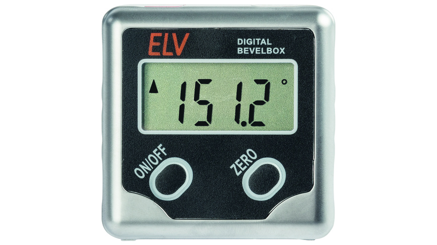 ELV Bevel-Box 360° Neigungssensor, digitale Wasserwaage