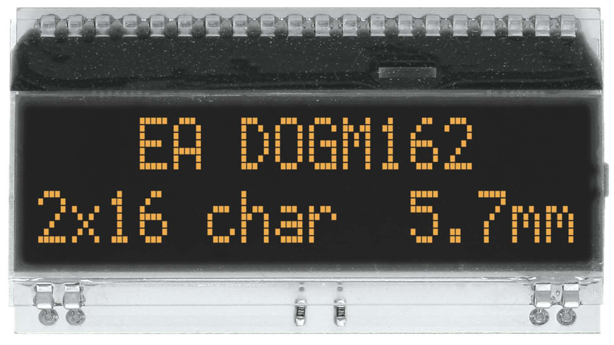 Chip-on-Glass-LC-Display EA DOGM162S-A