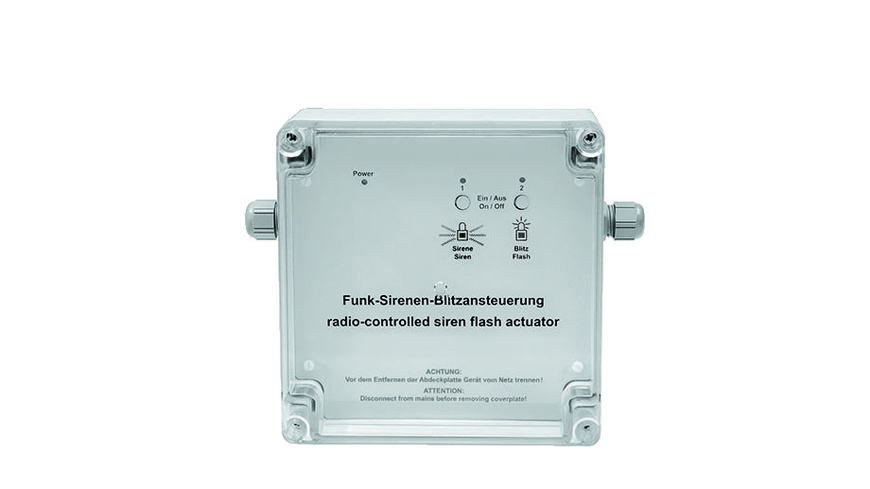 Homematic Funk-Sirenenansteuerung HM-Sec-SFA-SM für Smart Home / Hausautomation