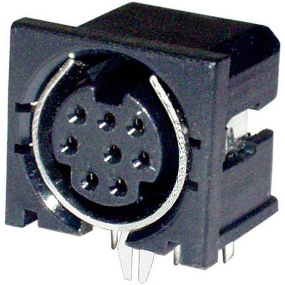 Mini-DIN-Buchse, (S-VHS) 4-polig