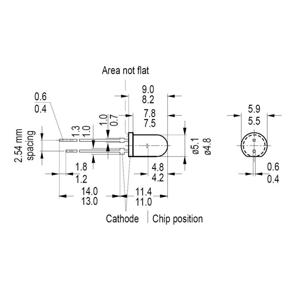 Infrarot-Sendediode LD 271