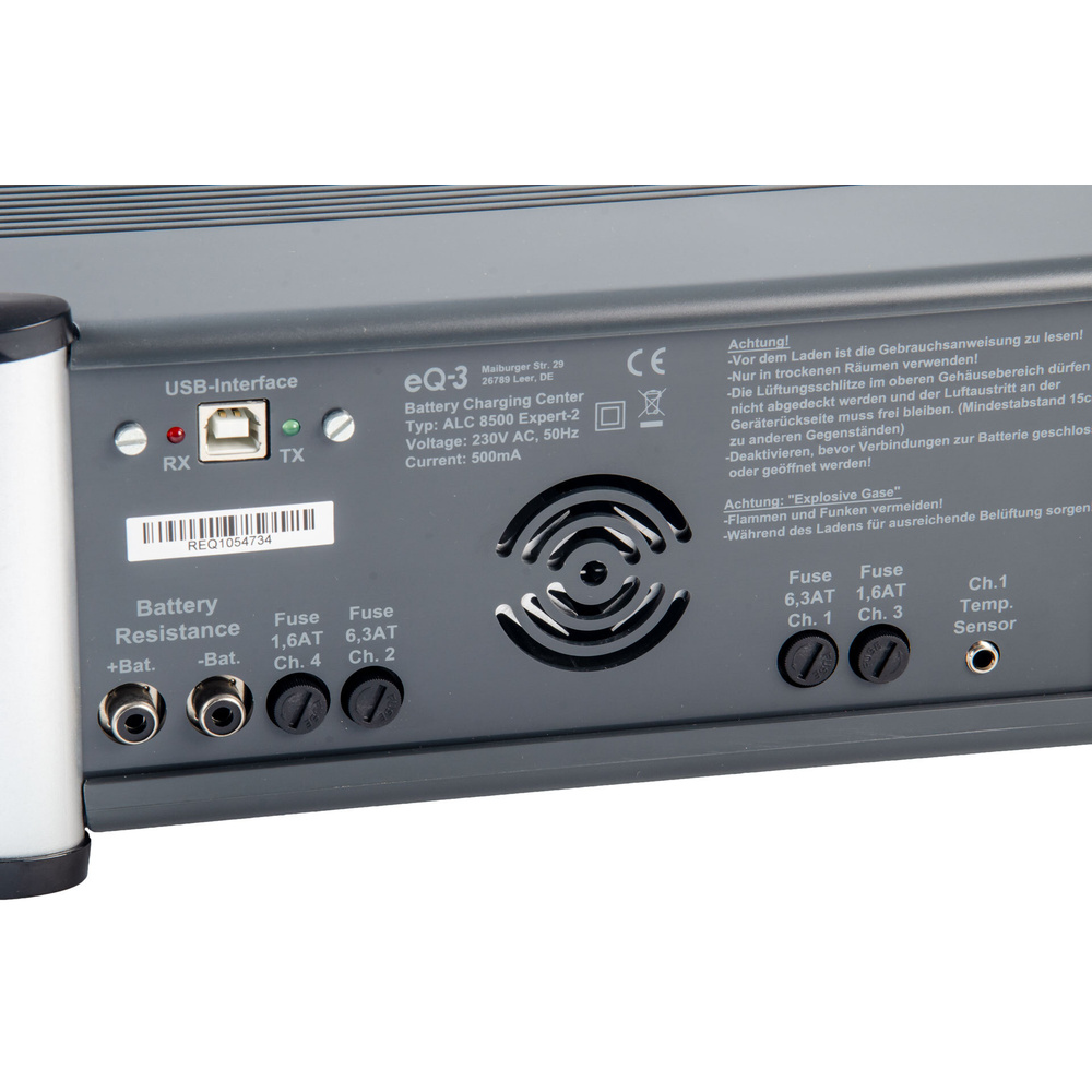 ELV Akku-Lade-Center ALC 8500-2 Expert (Software, Vierleiter-Ri-Messkabel, Temperaturfühler, USB)