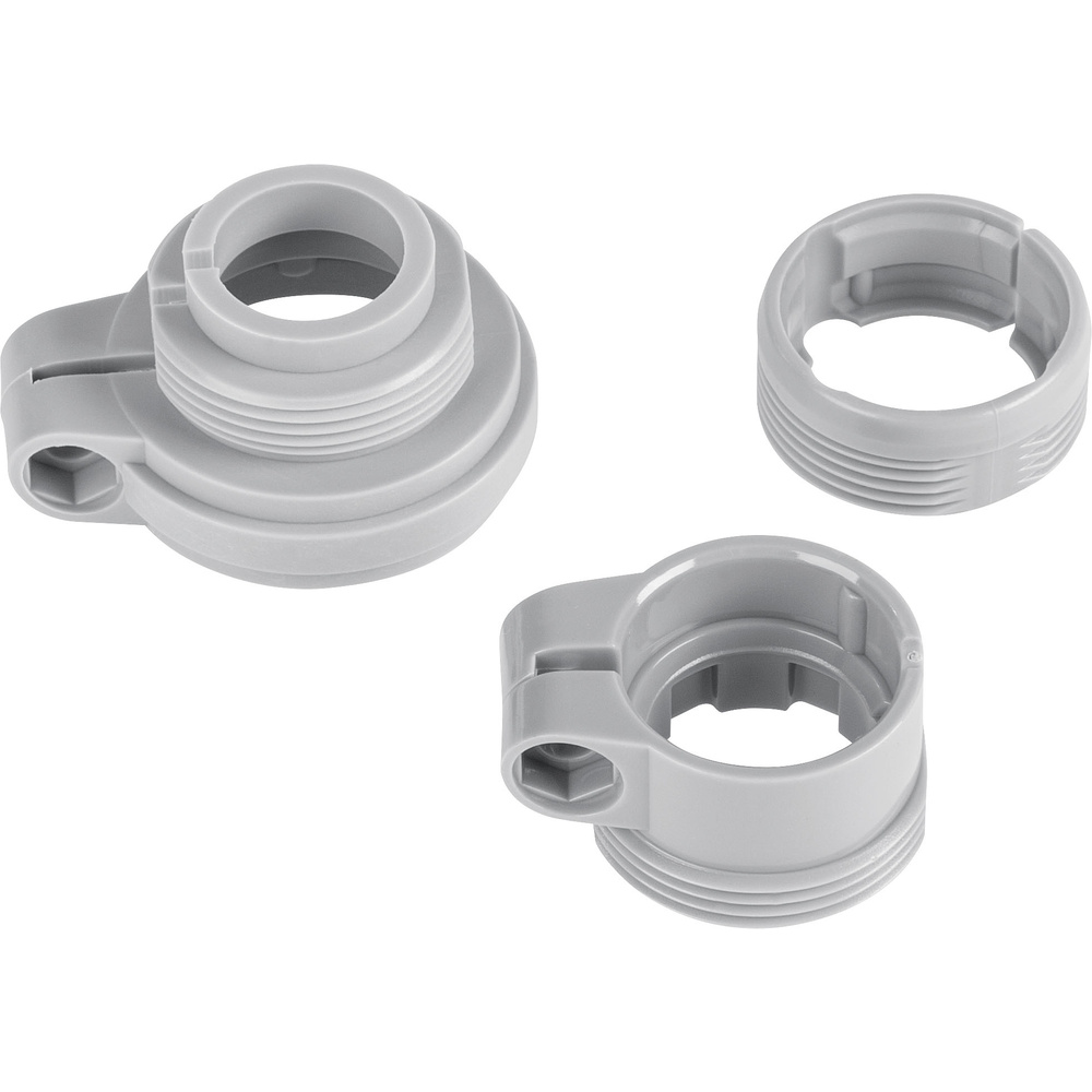 ELV Adapter-Set für Heizungsventil Danfoss RA, RAV, RAVL (Kunststoff)