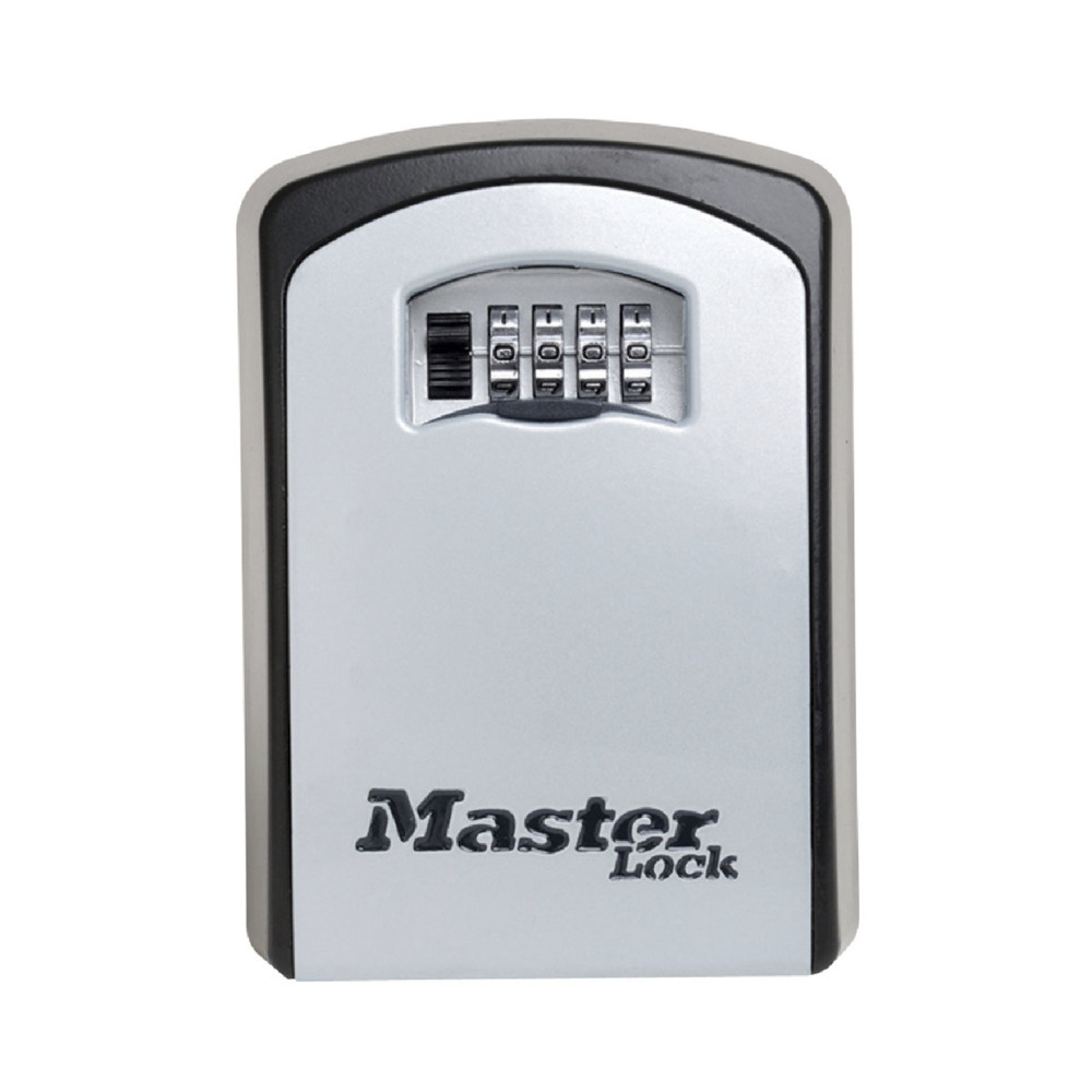 Master Lock Schlüsselsafe XL 5403EURD mit 4-stelligem Zahlenschloss, für bis zu 8 Schlüssel
